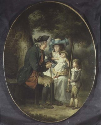 Famille dans un paysage - James Ward