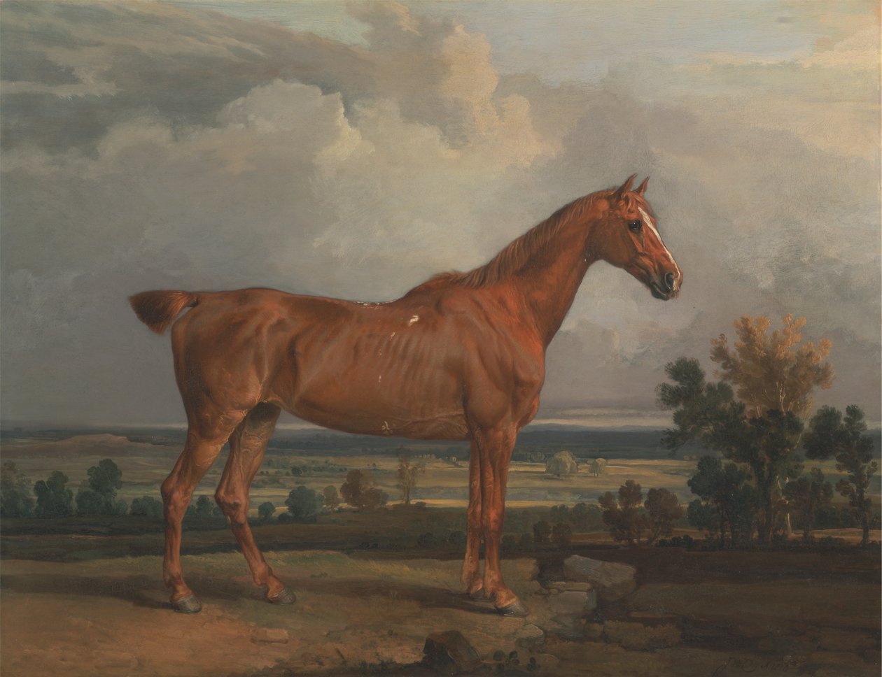 Chasseur dans un paysage - James Ward