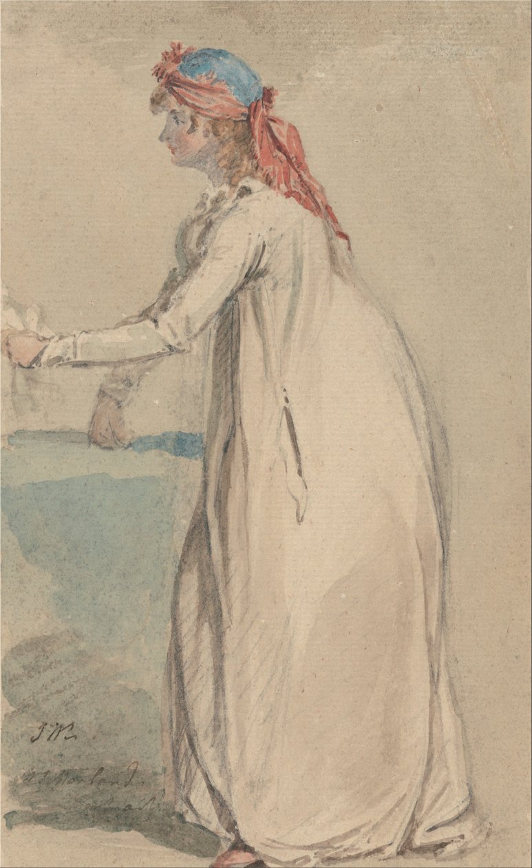 Portrait de Mme Morland - James Ward