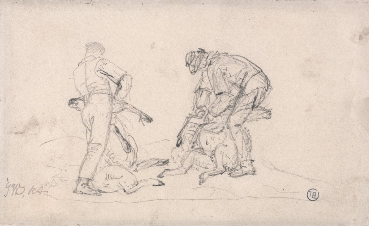 Tonte des moutons - James Ward