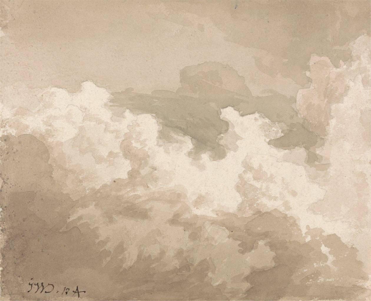 Étude de ciel - James Ward