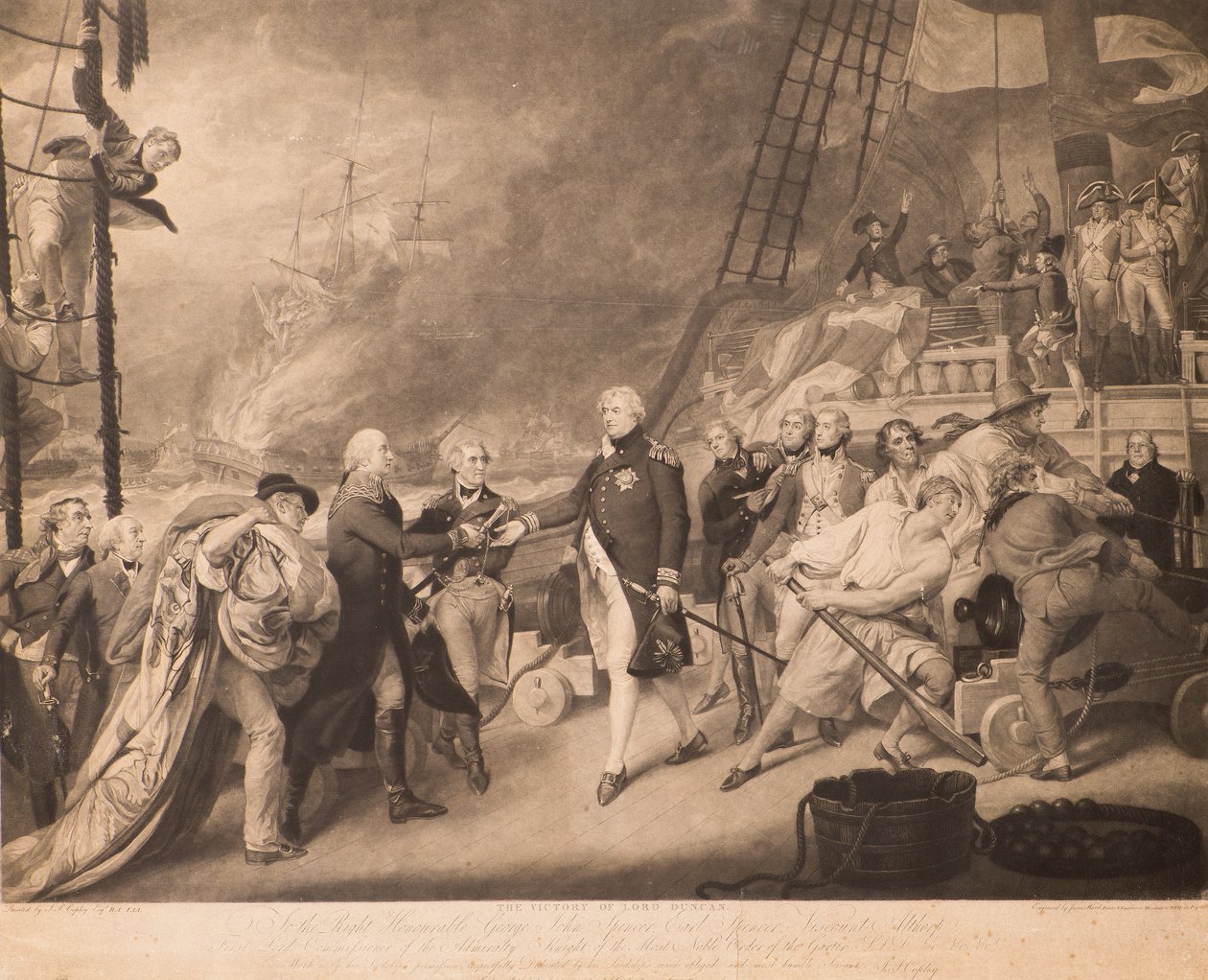 La Victoire de Lord Duncan - James Ward