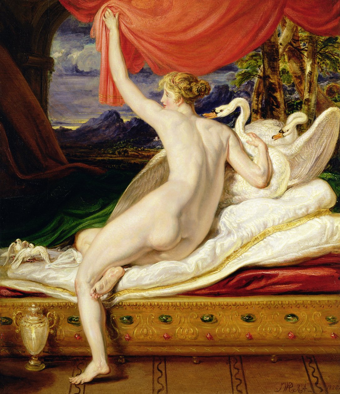 Vénus sortant de son canapé - James Ward