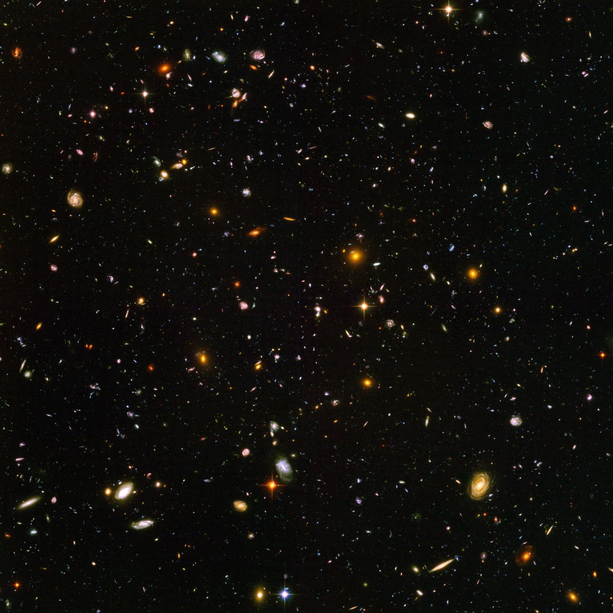 Champ Ultra Profond de Hubble - James Webb Space Telescope (NASA)
