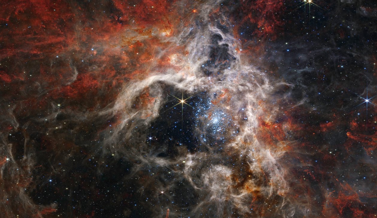 Nébuleuse de la Tarentule - James Webb Space Telescope (NASA)