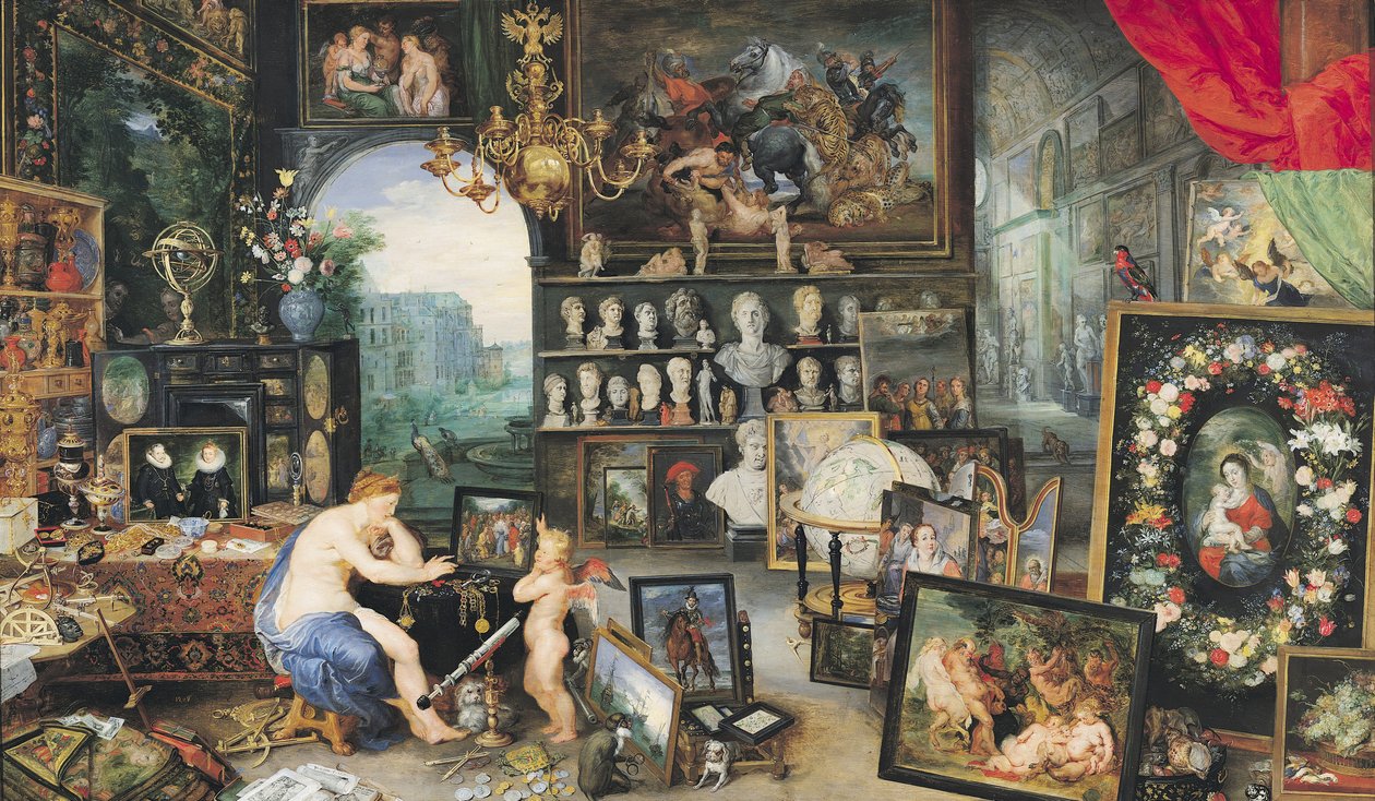 Le sens de la vue, 1617 - Jan and Rubens, P.P. Brueghel