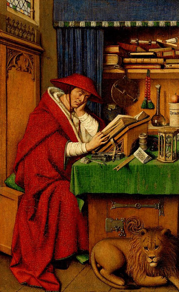 Saint Jérôme dans son étude - Jan van Eyck