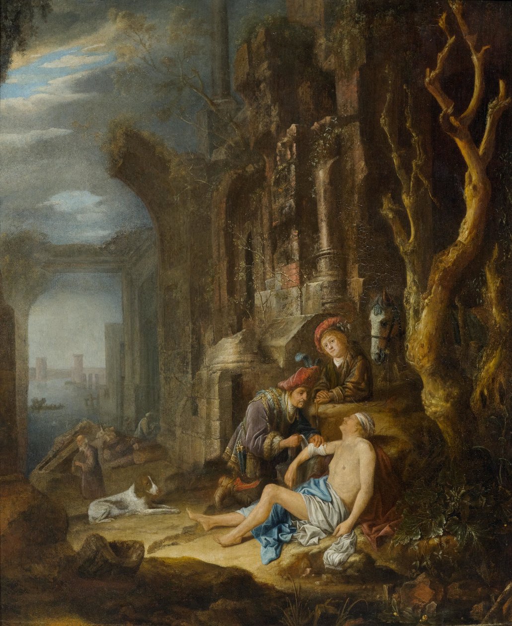 Le bon Samaritain - Jan Adriaensz van Staveren