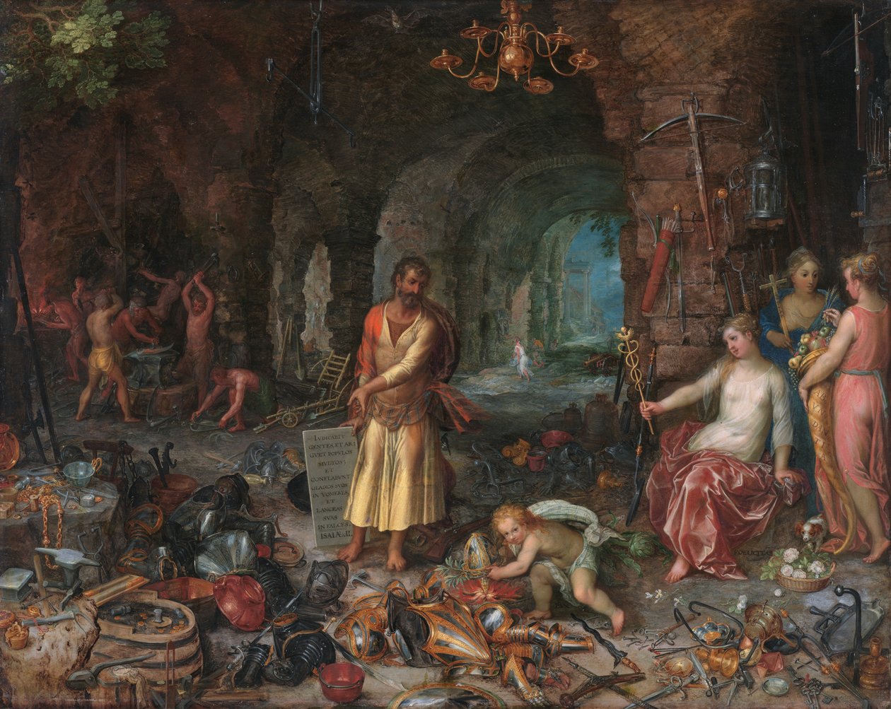 Prophétie du prophète Isaïe - Jan the Elder Brueghel