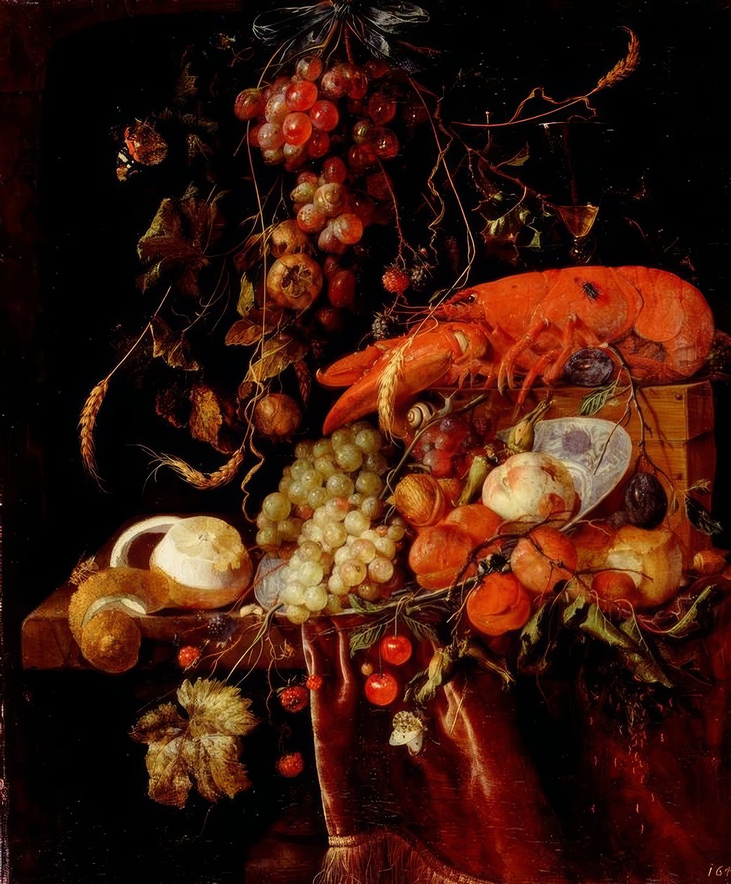 Nature morte avec un homard - Jan Davidsz de Heem