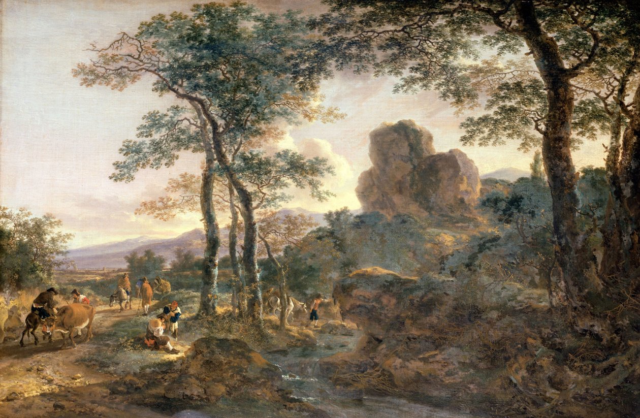 Un chemin de montagne - Jan Dirksz Both