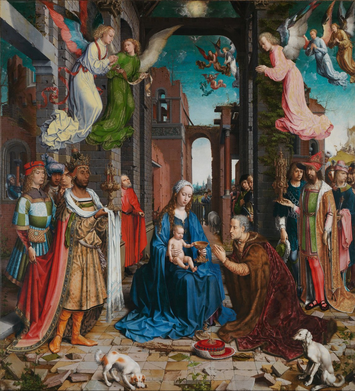 Adoration des Mages, 1510-5 - Jan Gossaert