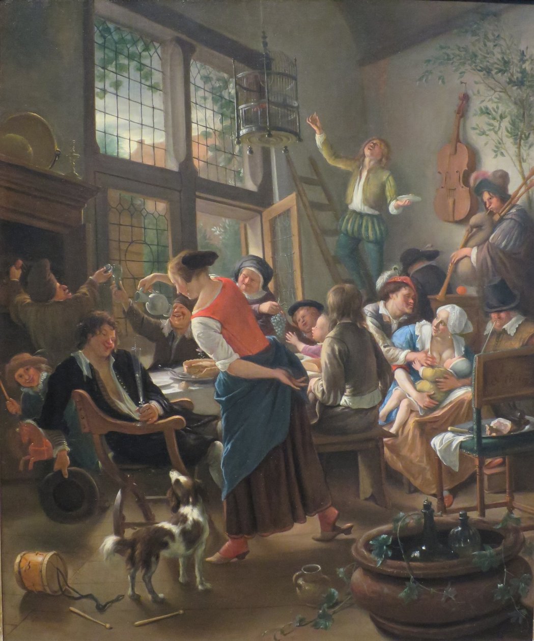 Repas de famille festif - Jan Havickszoon Steen