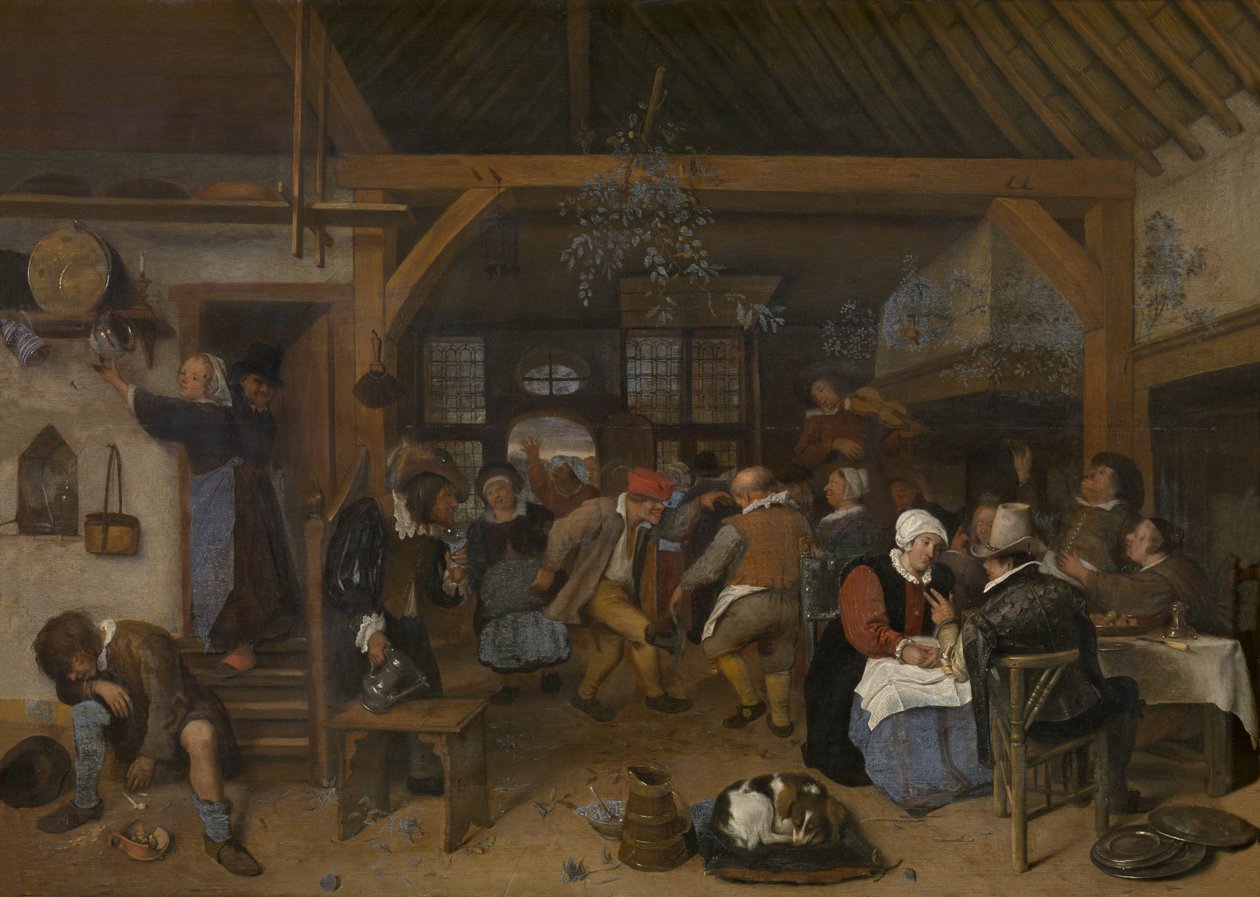 Fête de mariage - Jan Havickszoon Steen