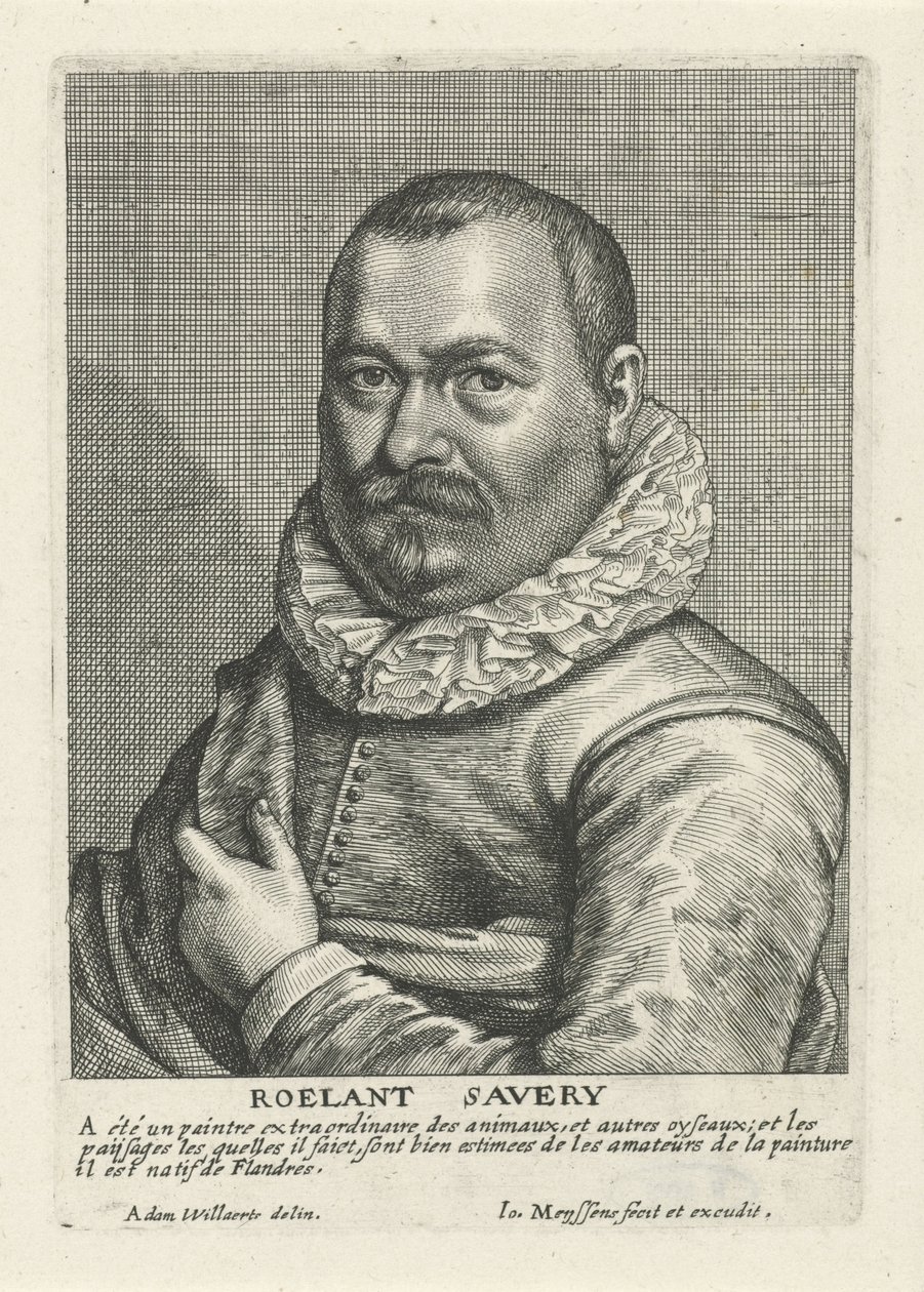 Portrait de Roelant Savery - Johannes Meyssens