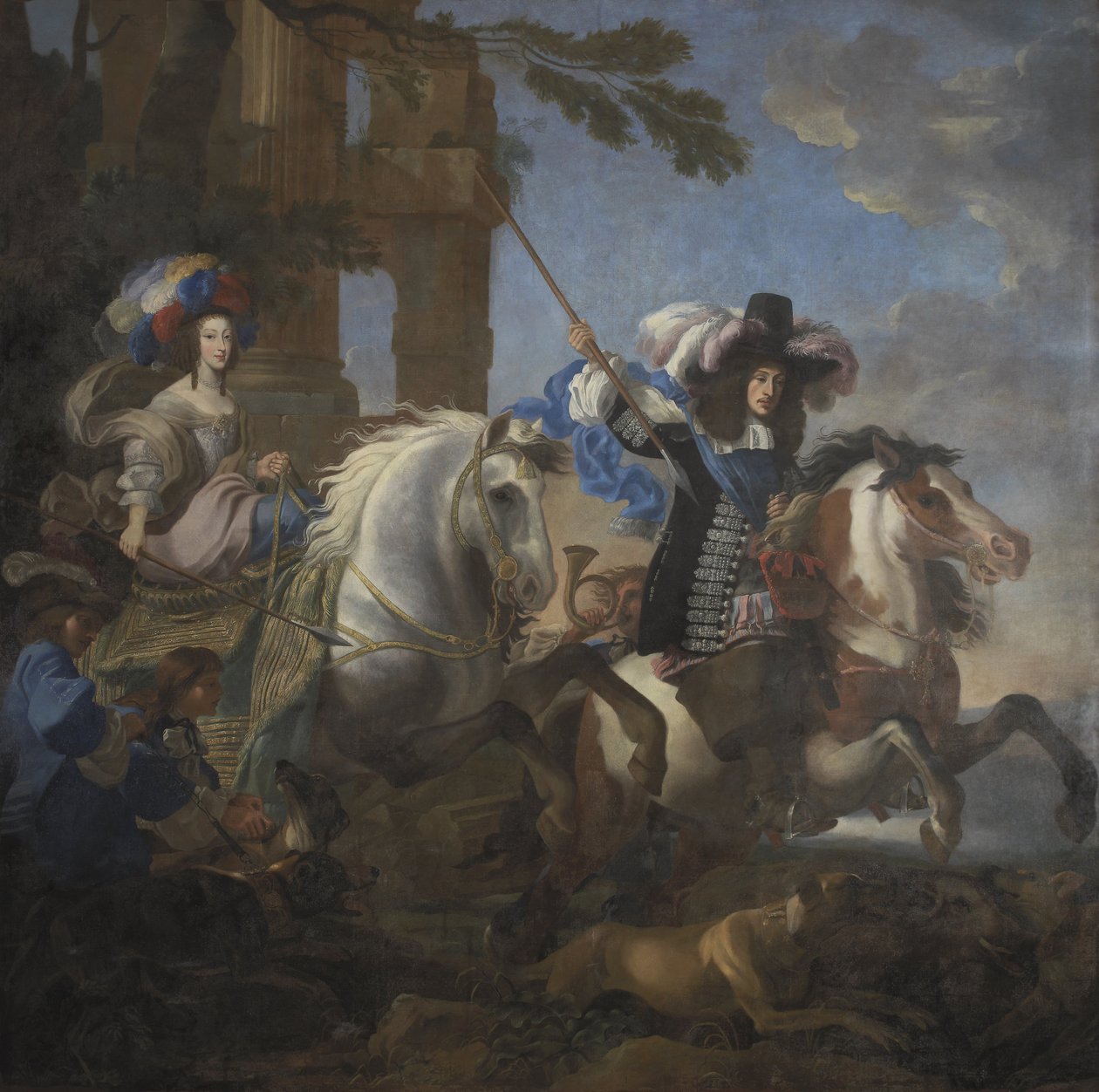 Enrichetta Adelaide di Savoia et Ferdinando di Baviera - Jan Miel