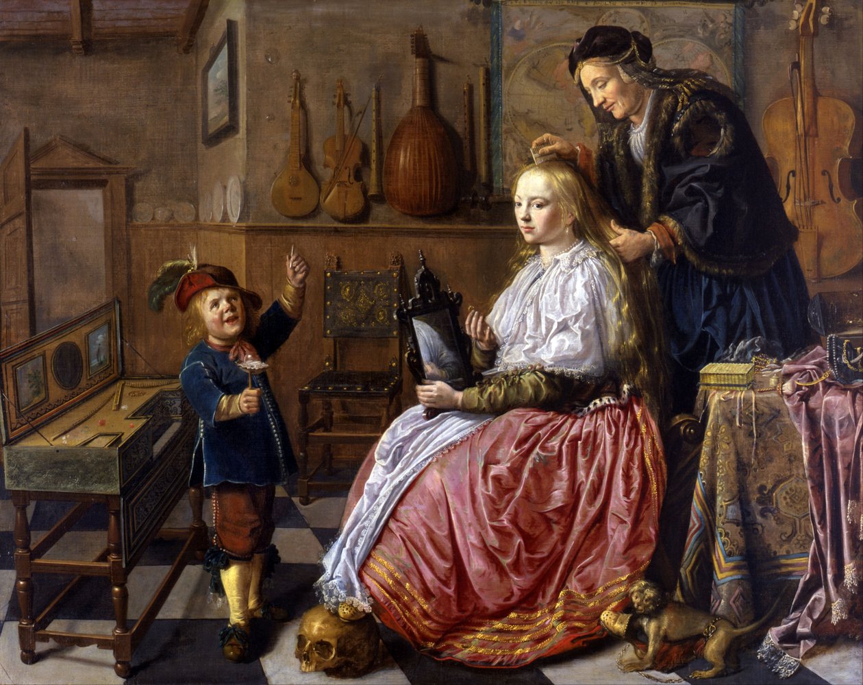Allégorie de la vanité - Jan Miense Molenaer