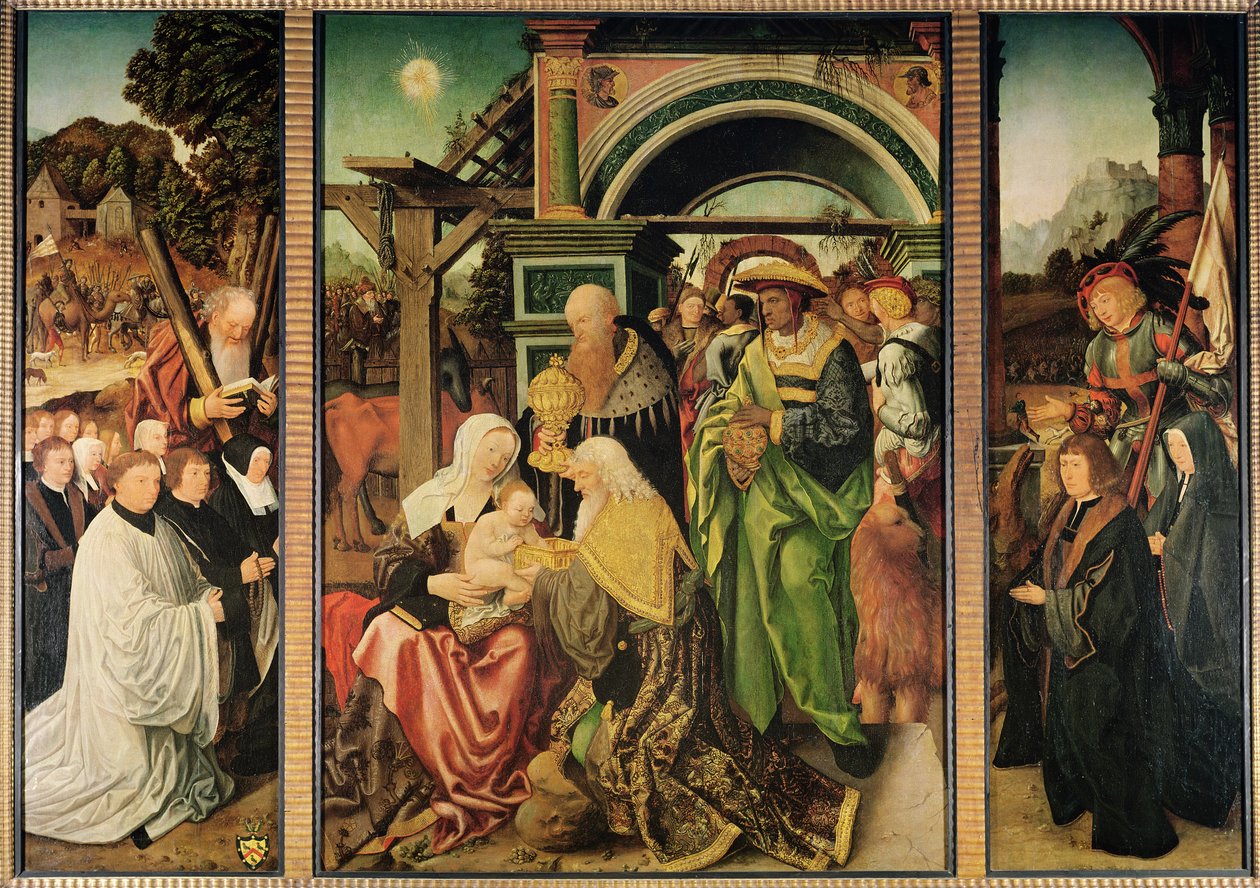 Adoration des Mages - Jan Mostaert