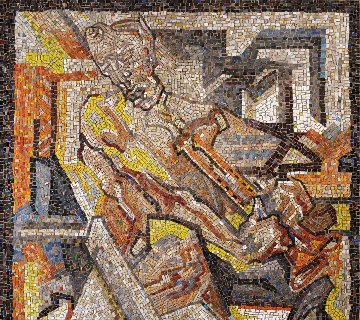 Image en mosaïque de musique sacrée et profane - Johan Thorn Prikker