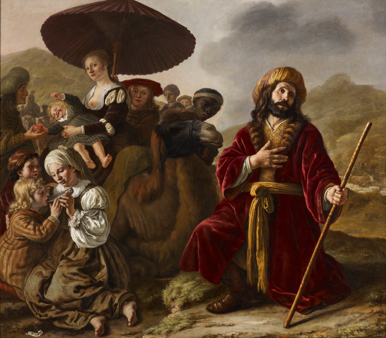Jacob demandant pardon à Ésaü - Jan Victors