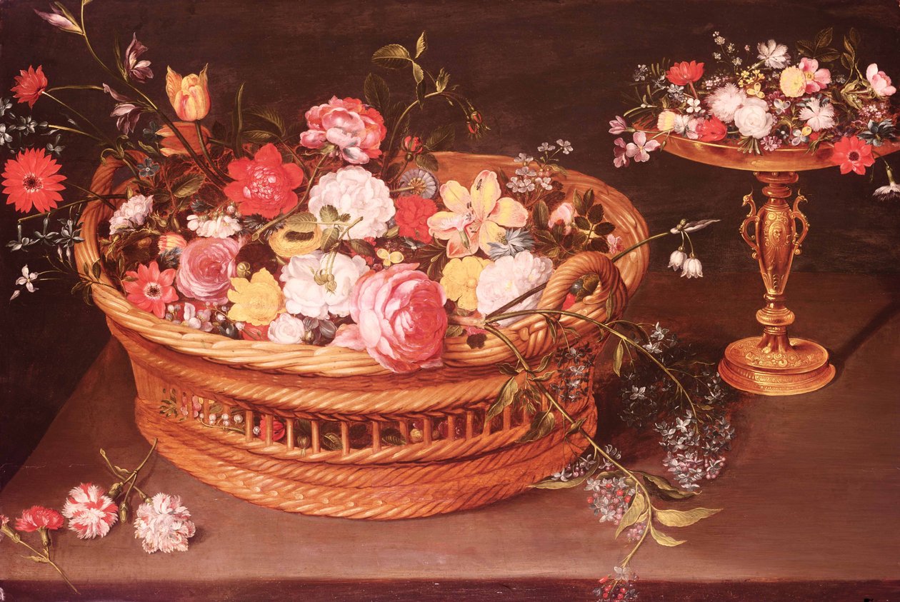 Un Panier de Fleurs - Jan the Elder Brueghel
