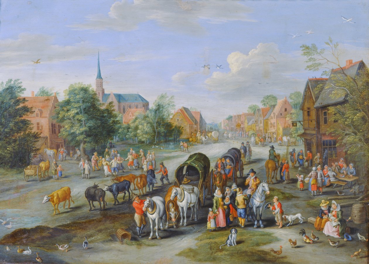 Fête flamande - Jan the Elder Brueghel