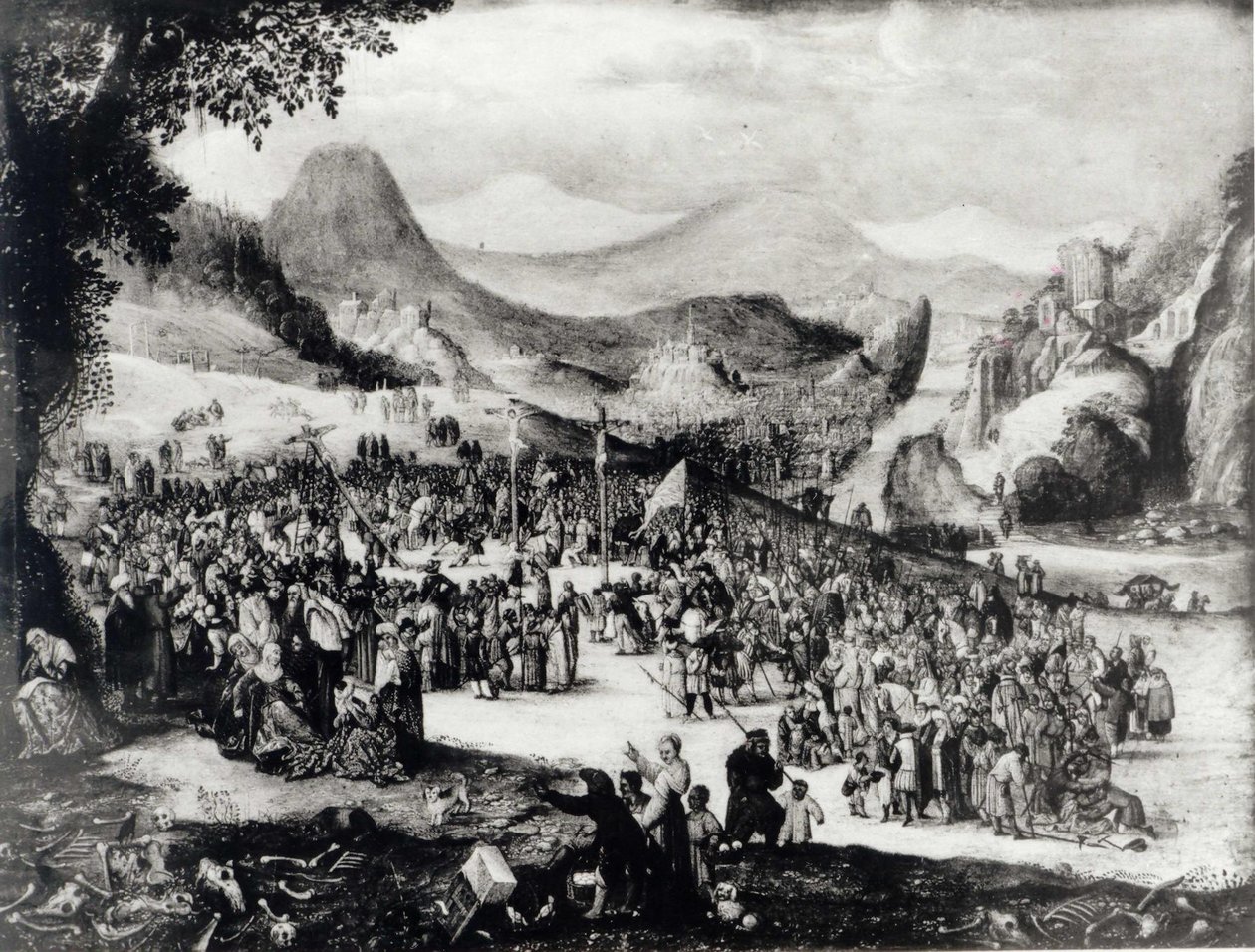 La Crucifixion - Jan the Elder Brueghel