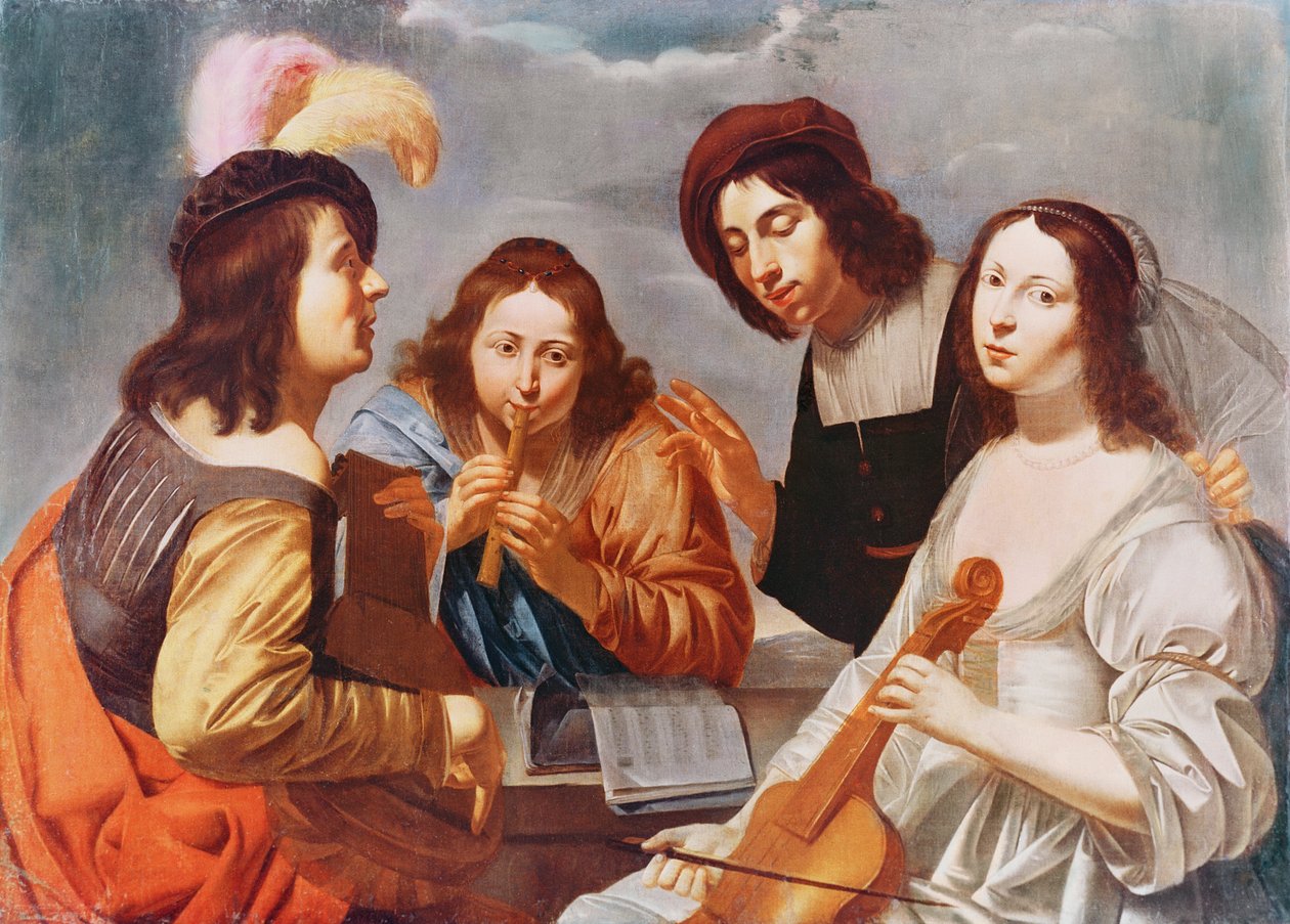 Le Concert - Jan van Bijlert or Bylert
