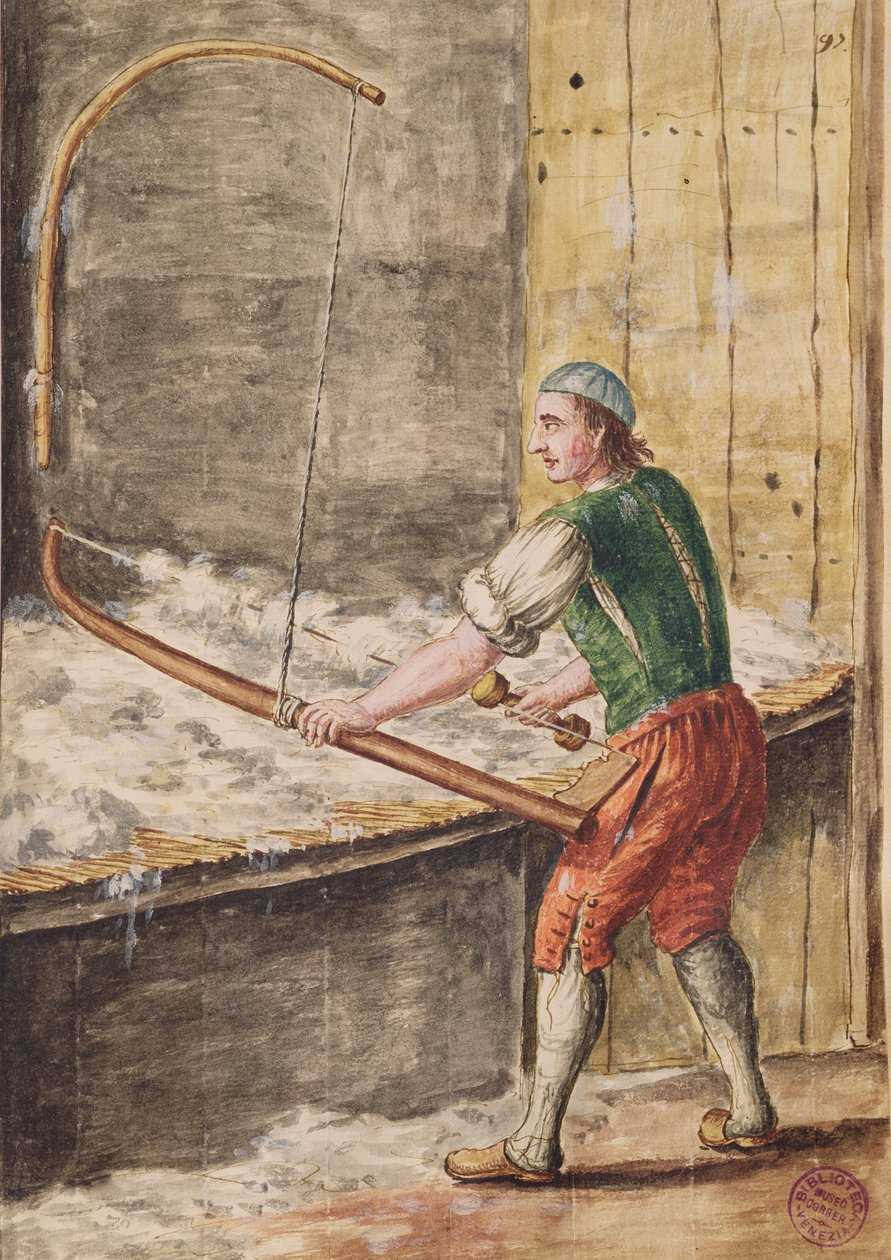 Filage du coton - Jan van Grevenbroeck