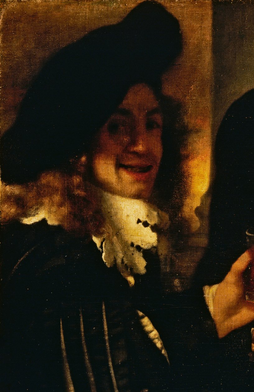 Musicien (détail) - Johannes Vermeer