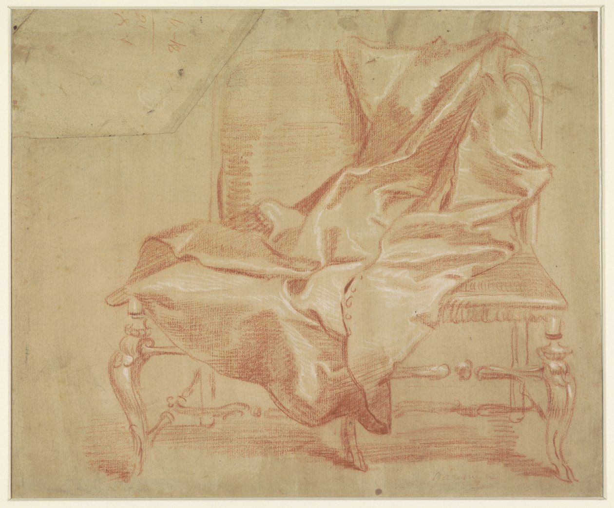 Manteau posé sur une chaise double - Jan Anton Garemyn