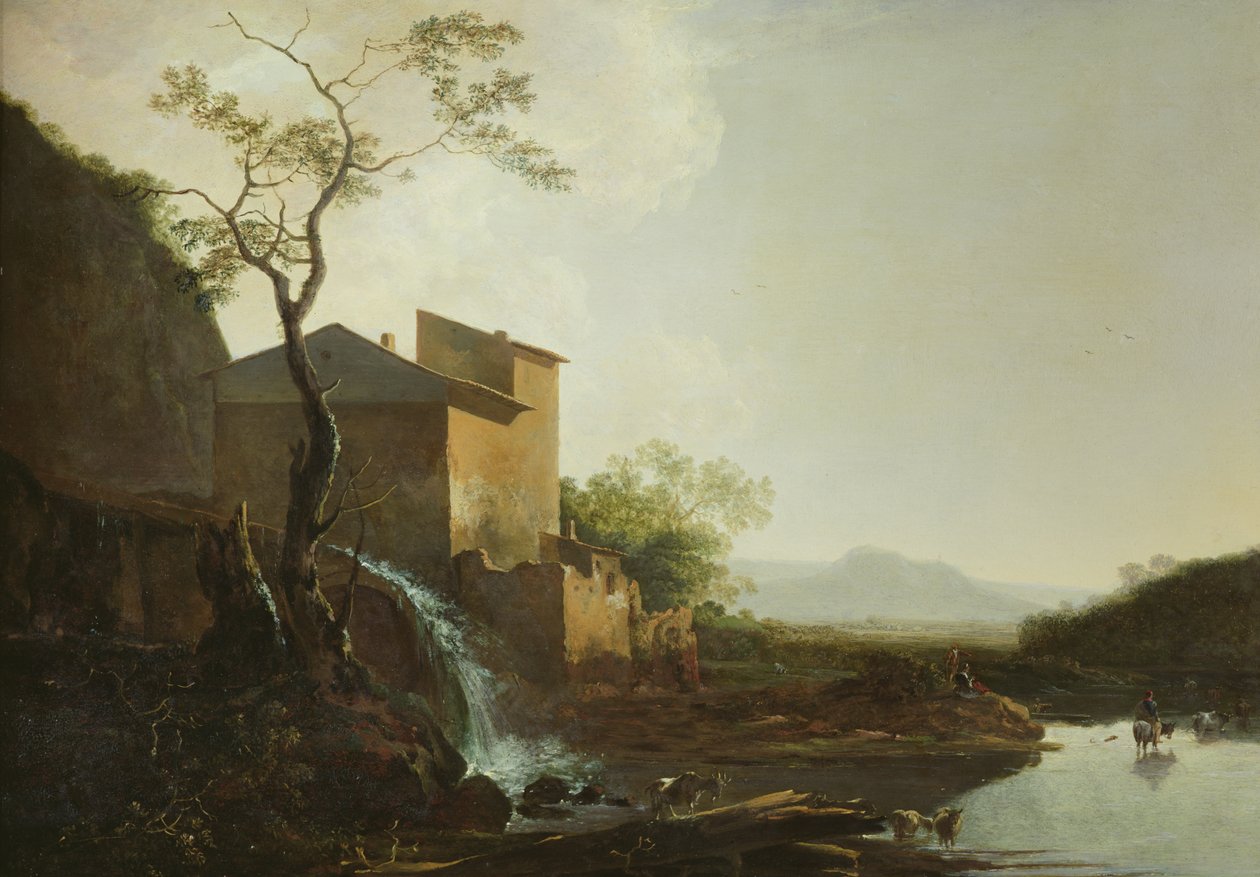 Paysage avec moulin à eau - Jan Asselyn