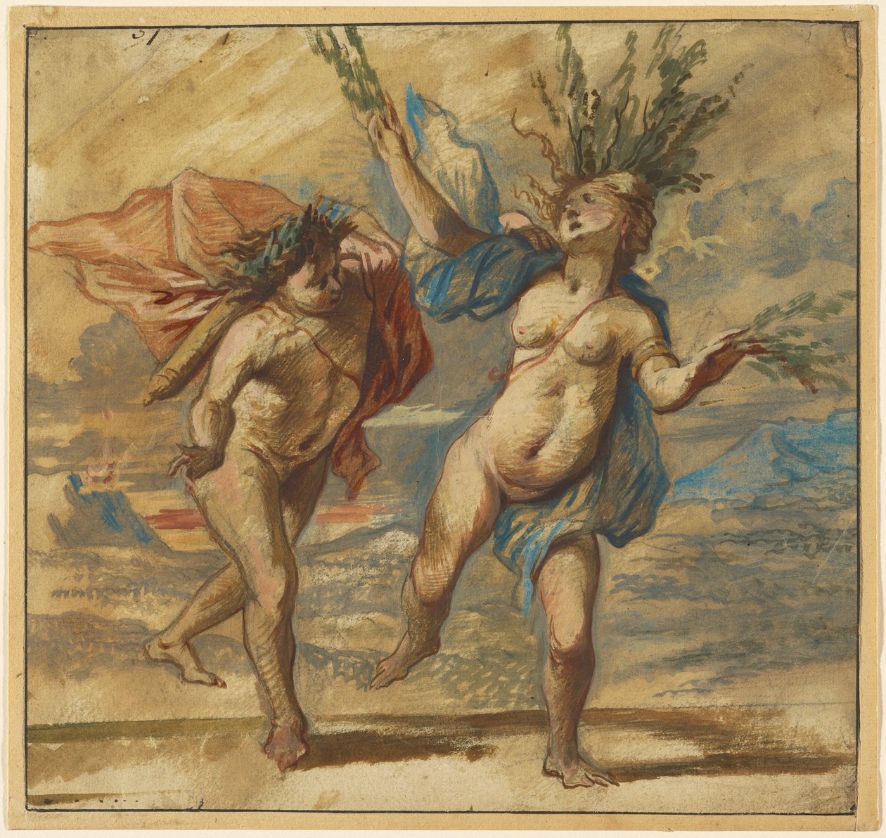 Apollo et Daphné - Jan Boeckhorst