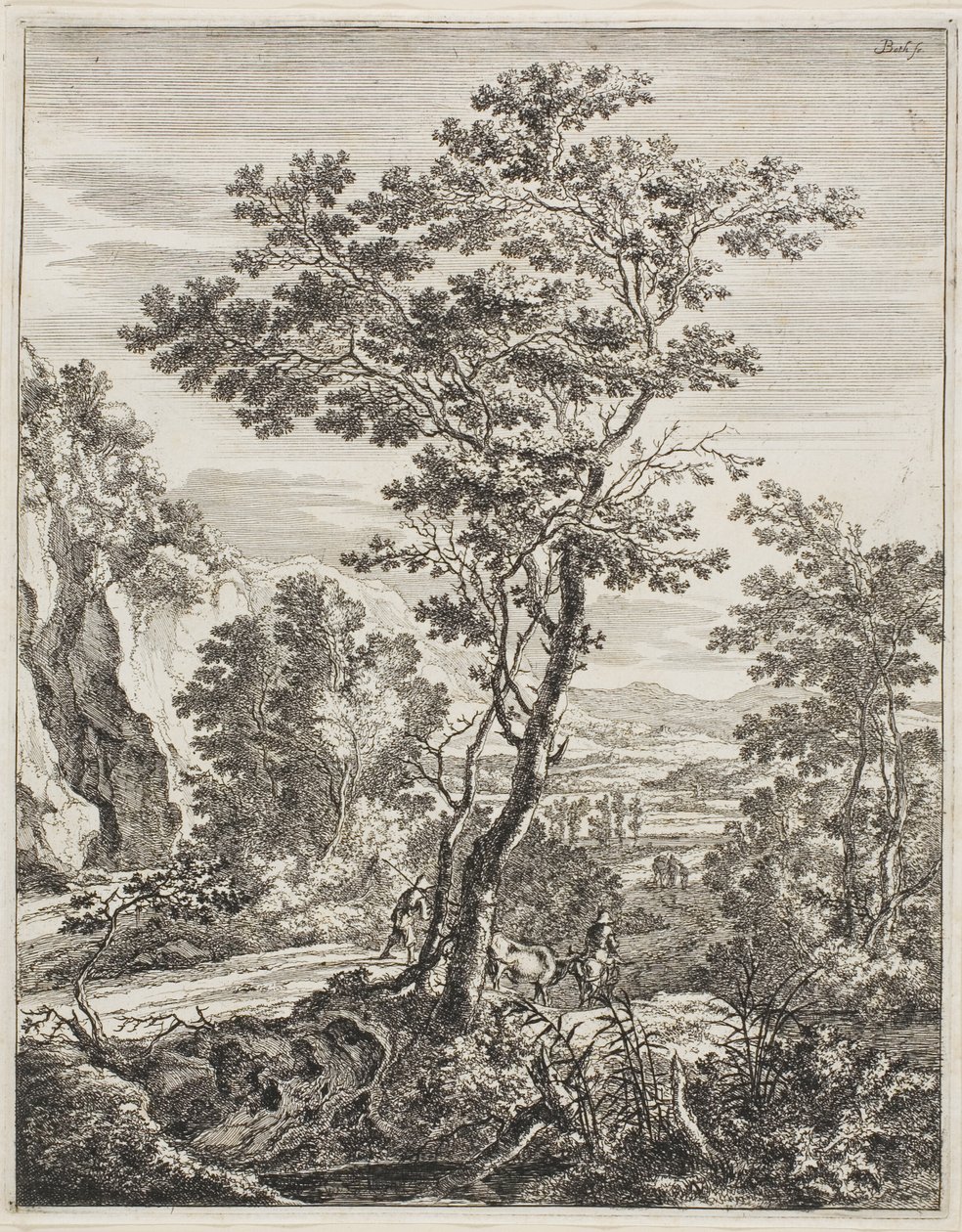 Le grand arbre, tiré de Upright Italian Landscapes - Jan Both
