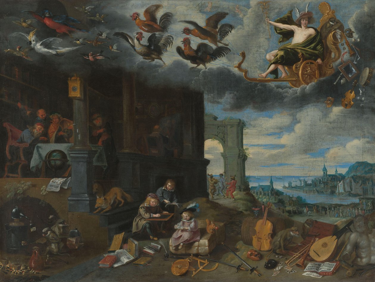 Les enfants de la planète Mercure - Jan Brueghel (II)