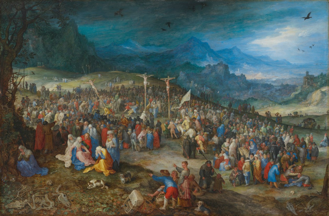 Allemand : Calvaire Calvaire - Jan Brueghel the Elder