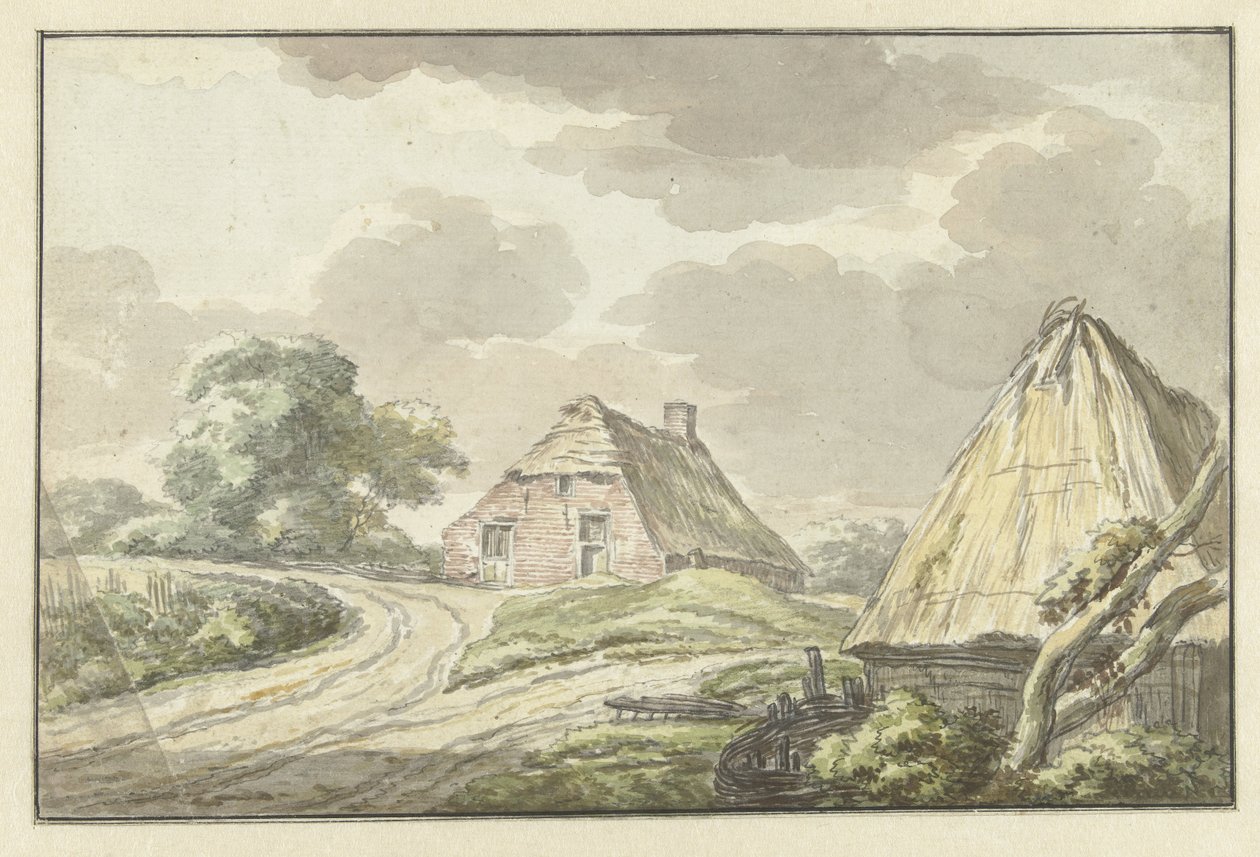 Maison de paysan à la bifurcation d