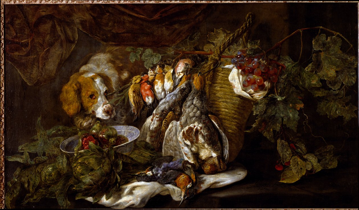 Nature morte, fruits et gibier - Jan Fyt