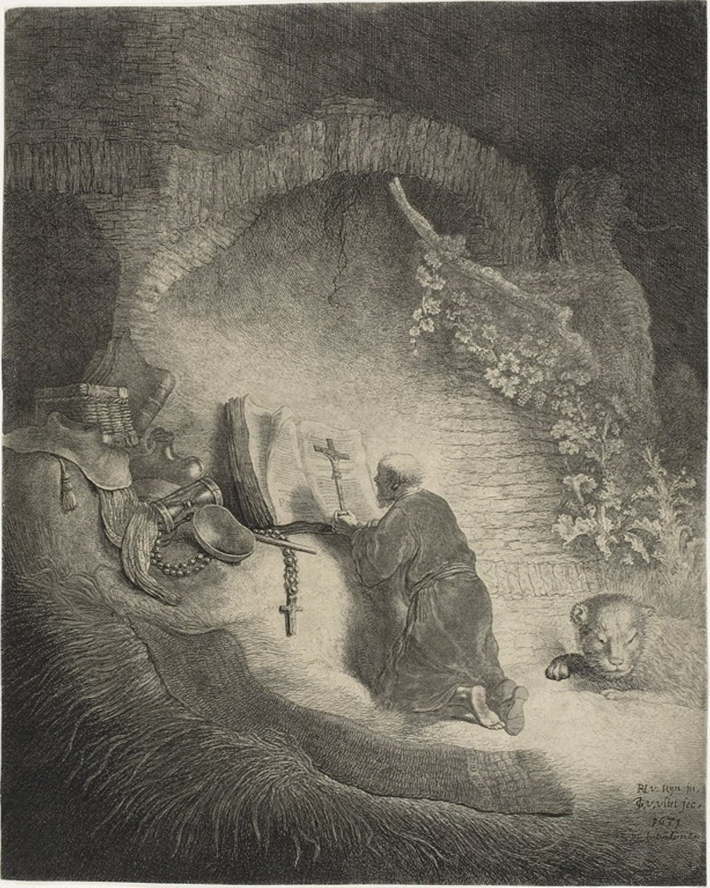 Saint Jérôme - Jan Georg van Vliet