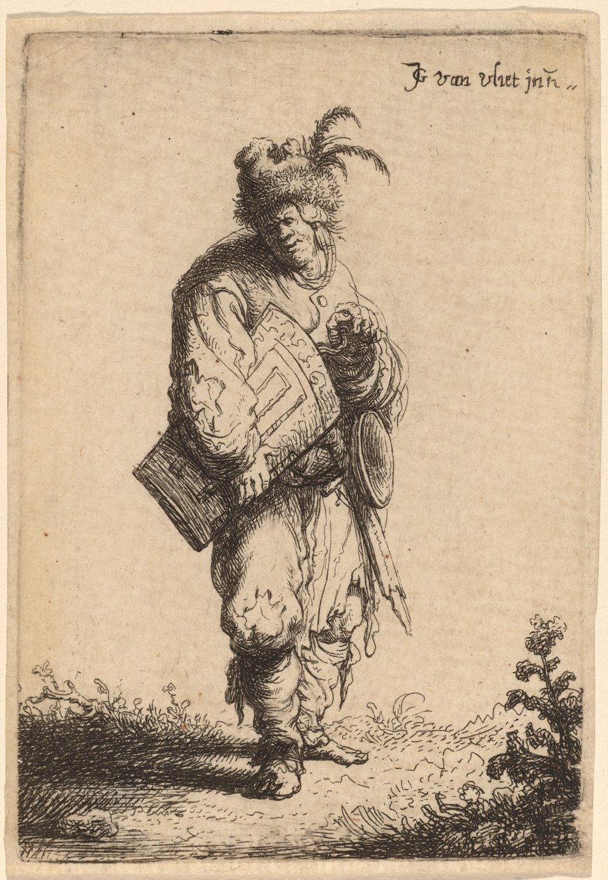 Le joueur de vielle, 1632 - Jan Georg van Vliet