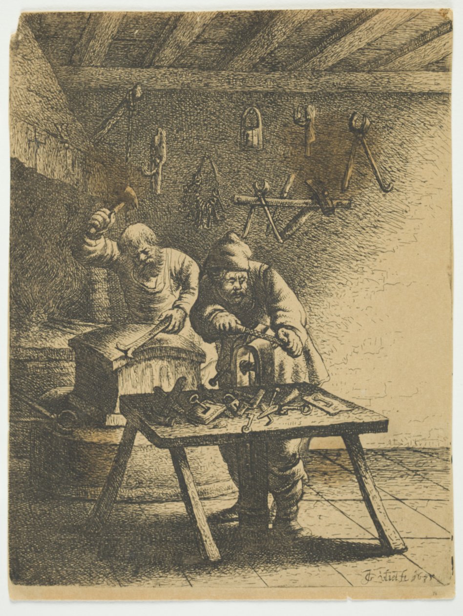 Le serrurier, 1635 - Jan Georg van Vliet