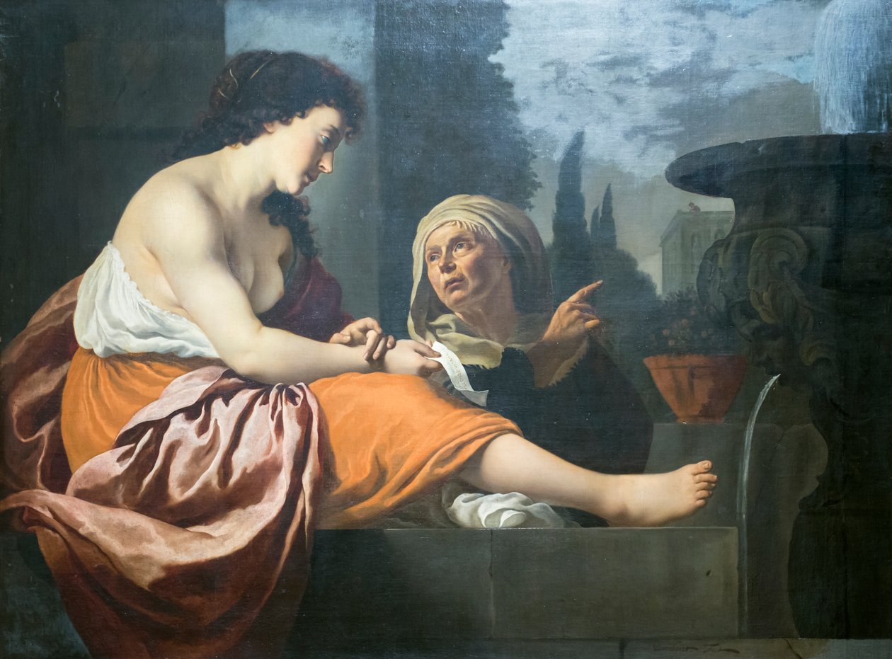 Bethsabée à son bain - Jan Gerritsz. van Bronckhorst