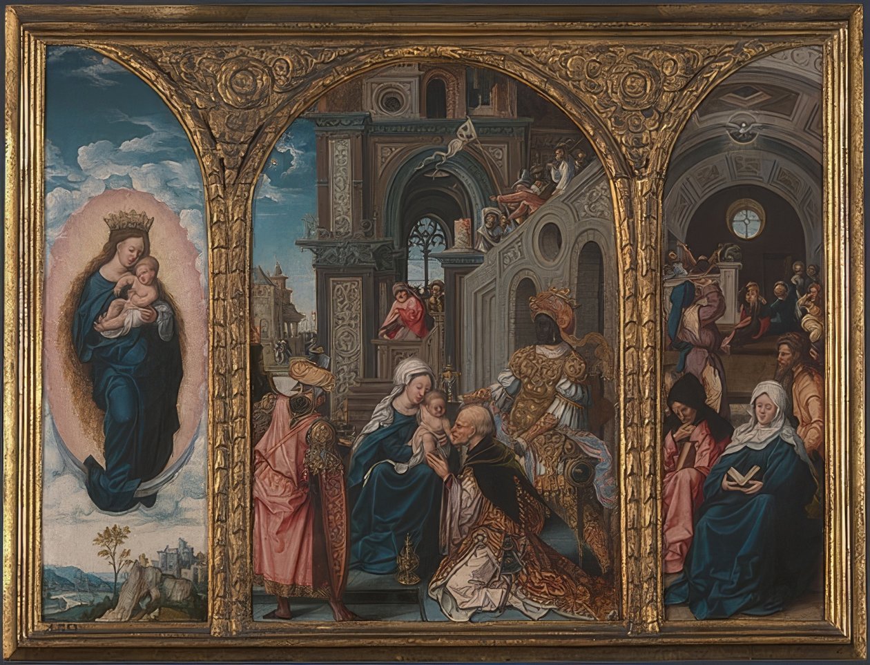 Adoration des mages - Jan Gossaert