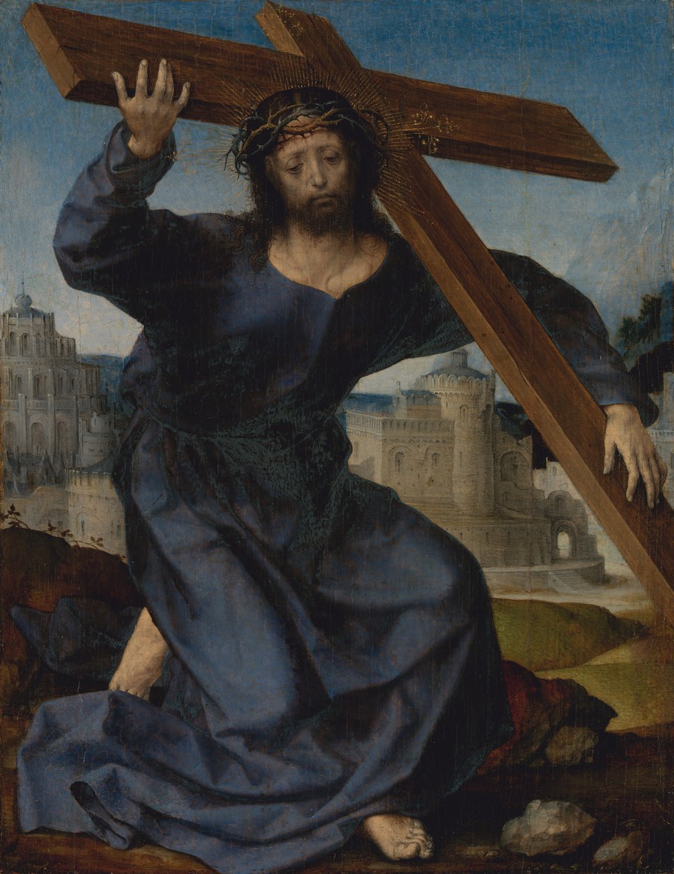 Le Christ portant la croix - Jan Gossaert