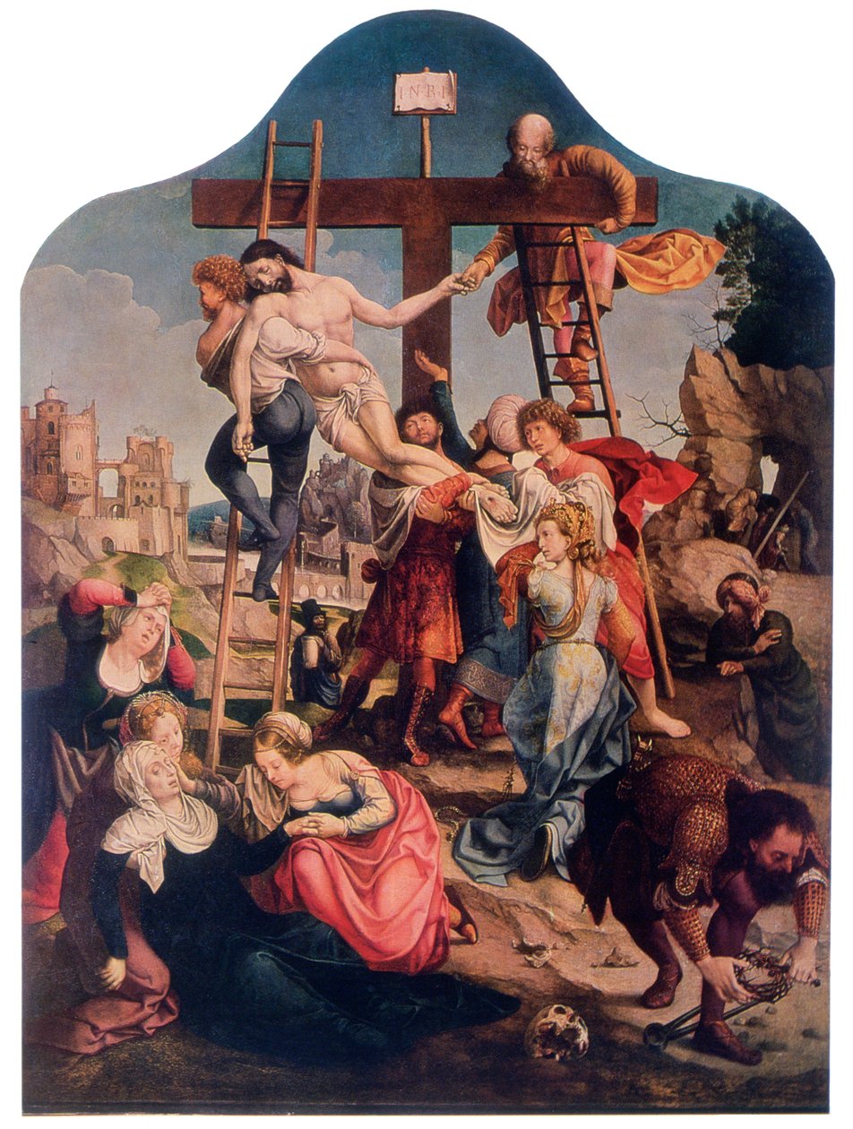 La Descente de Croix, vers 1520 - Jan Gossaert