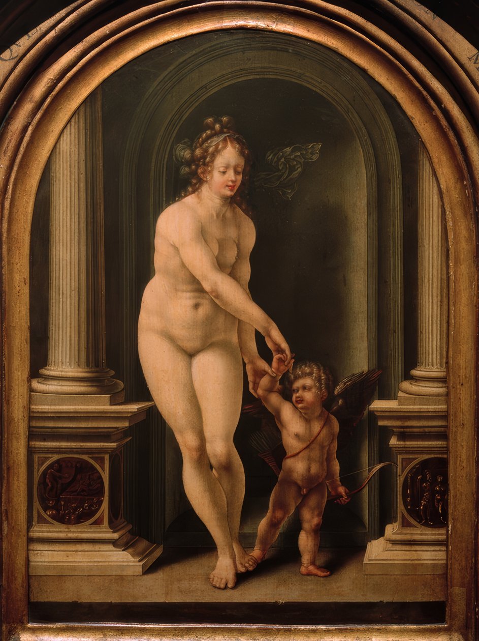 Vénus et Cupidon - Jan Gossaert