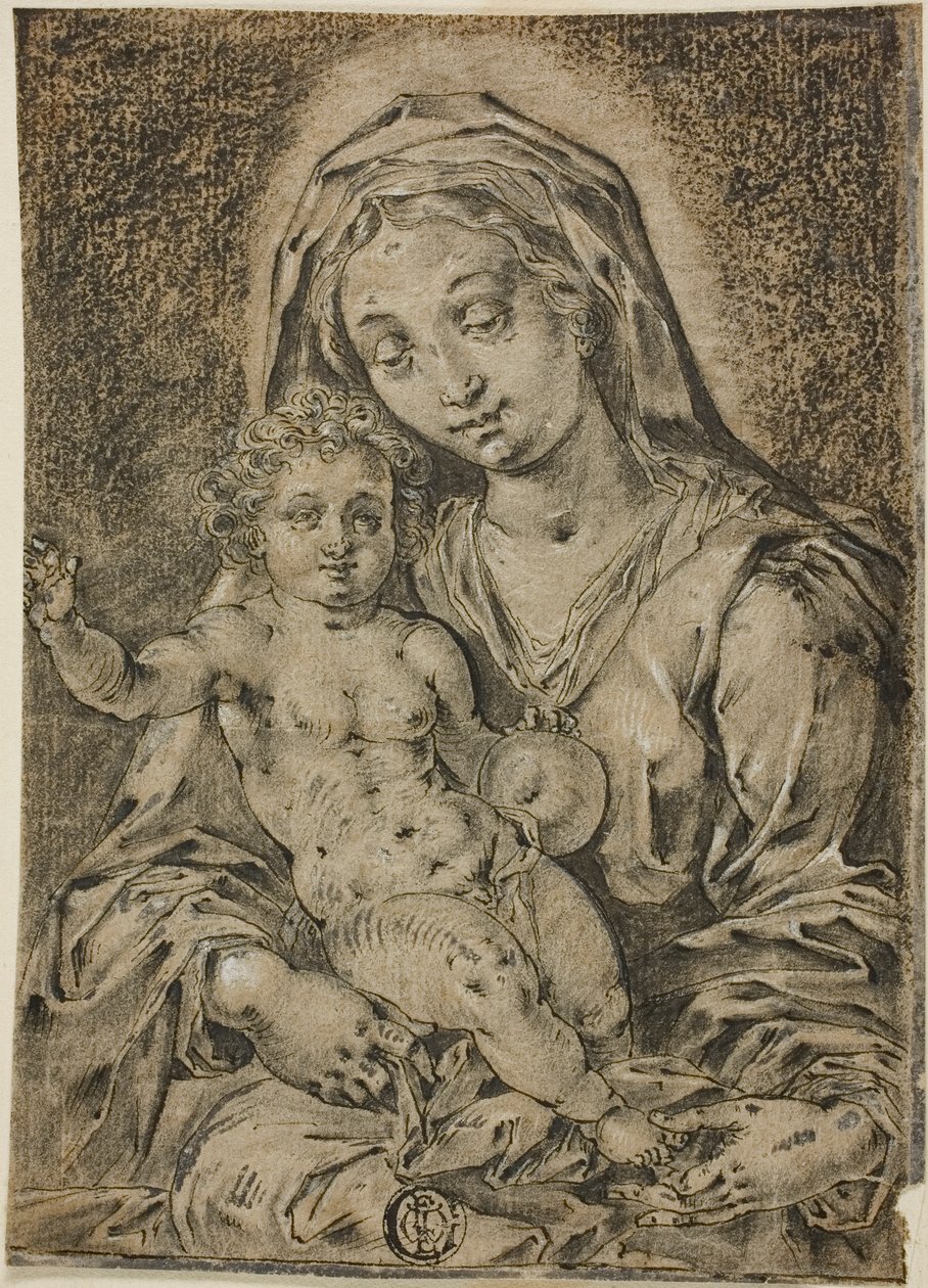 Madone et enfant - Jan Gossart