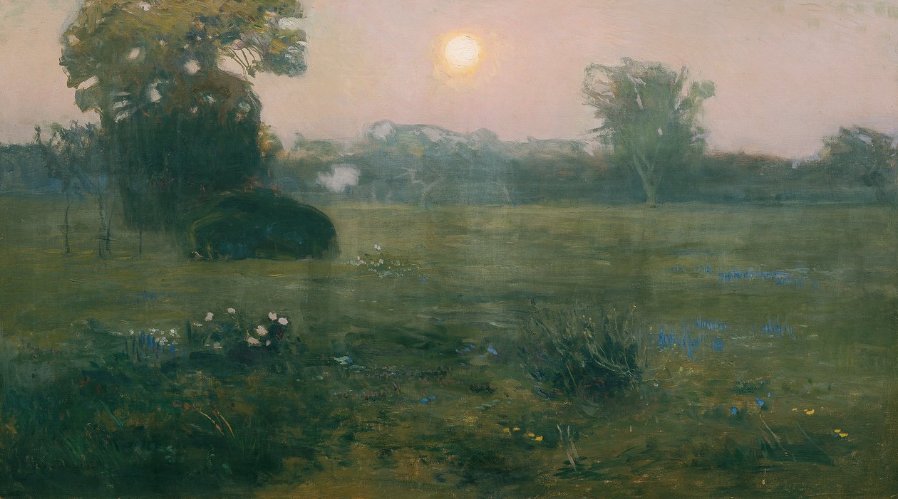 Lever de lune - Jan Grzegorz Stanisławski