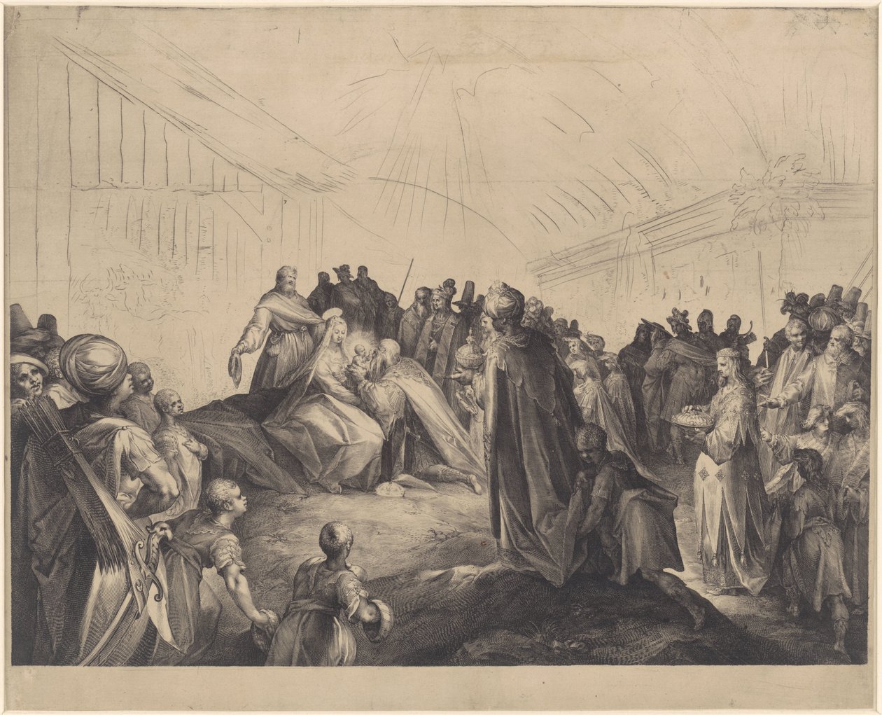 Adoration des mages - Jan Harmensz. Muller