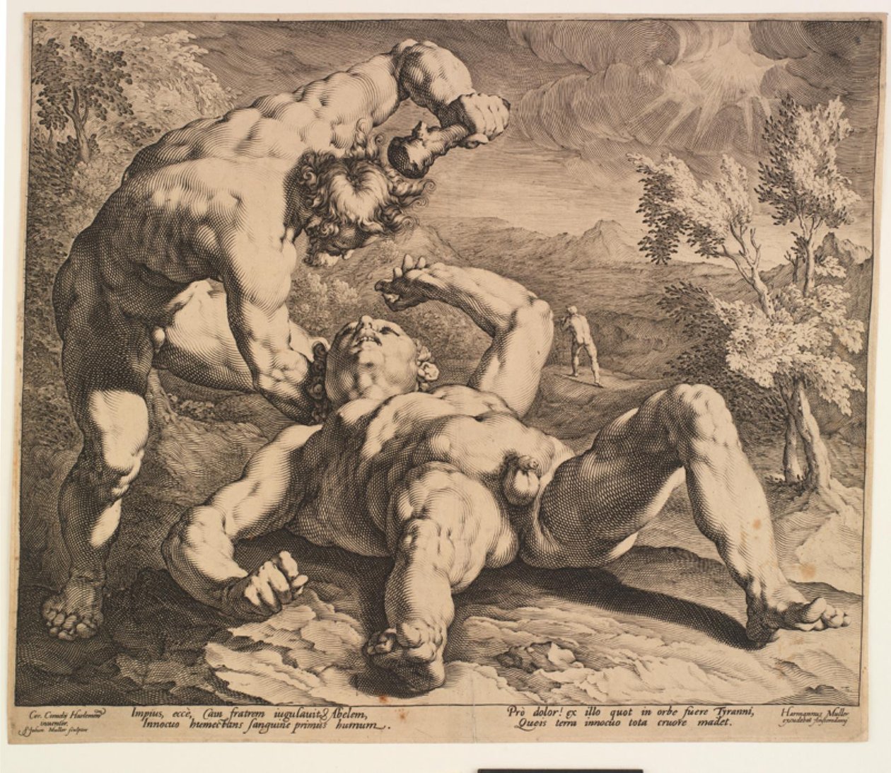 Caïn tuant Abel - Jan Harmensz. Muller